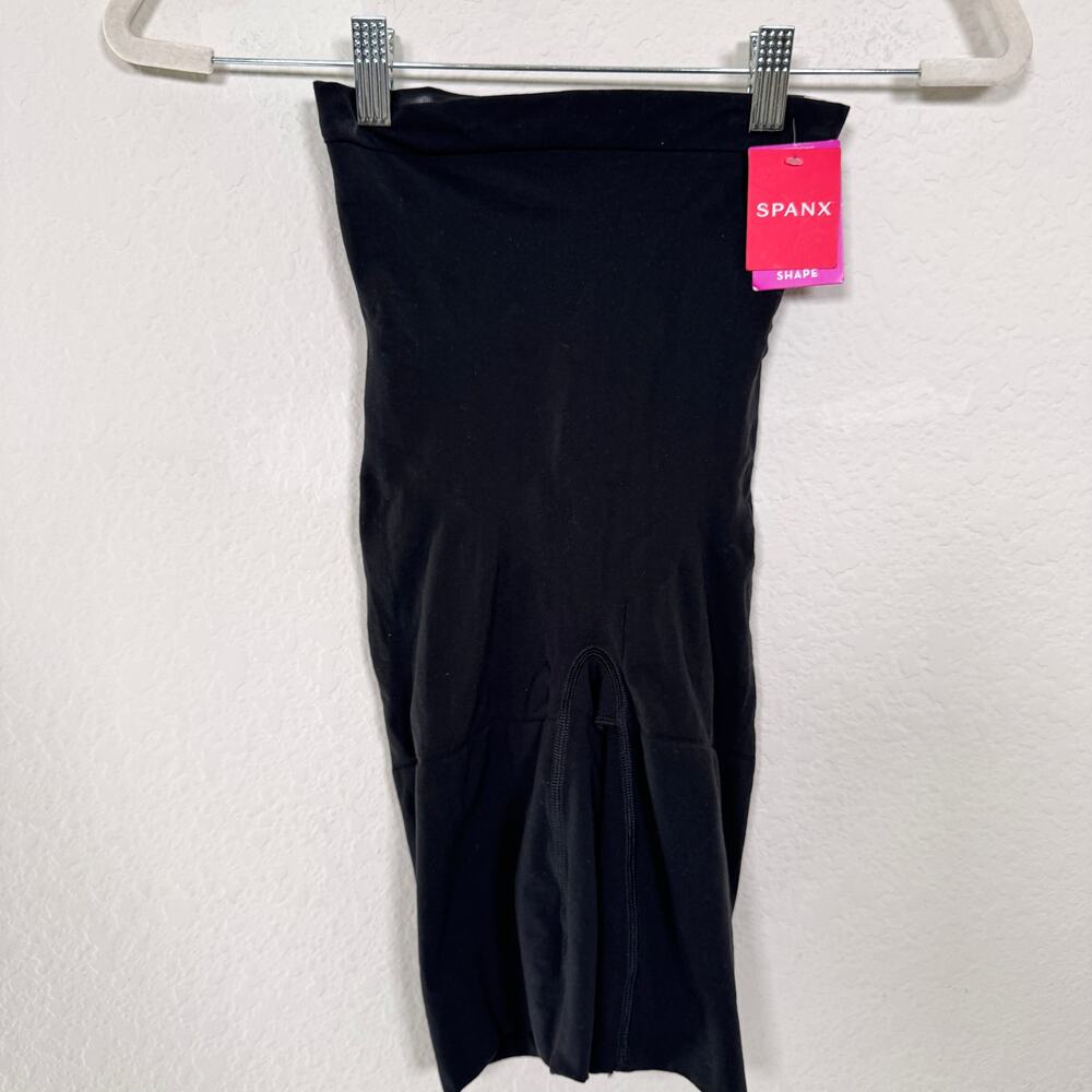 Spanx Womens High Waisted Mid Thigh Short Size L Shapewear Power Sculpt